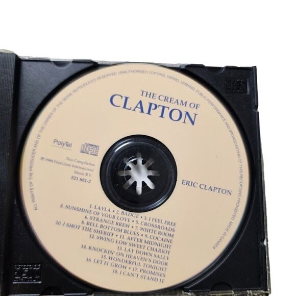Eric Clapton - Bundle of 2 Different CD Albums - Unplugged & Cream of Clapton - Picture 3 of 6